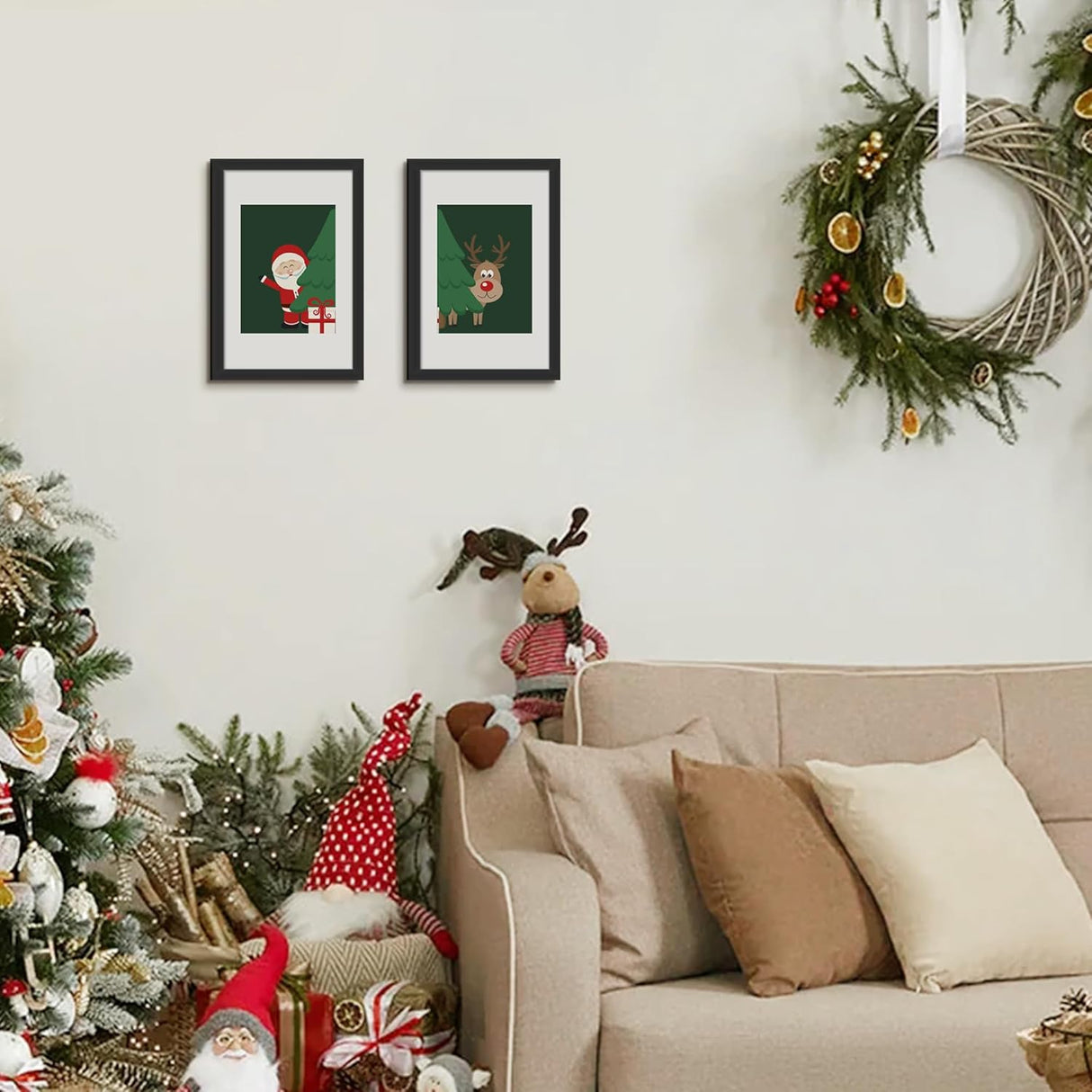 Marco de fotos 8x12, exhibe fotos 6x8 con o sin paspartú