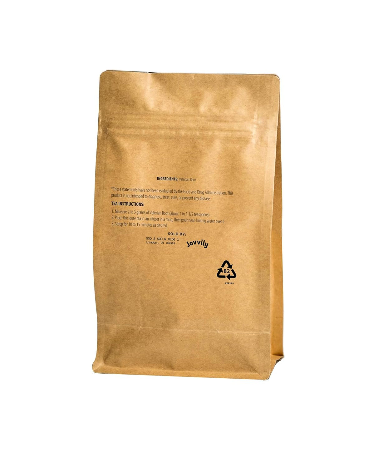 Raíz de Valeriana - 8 oz - Corte y Tamizado - Té herbal sin aditivos