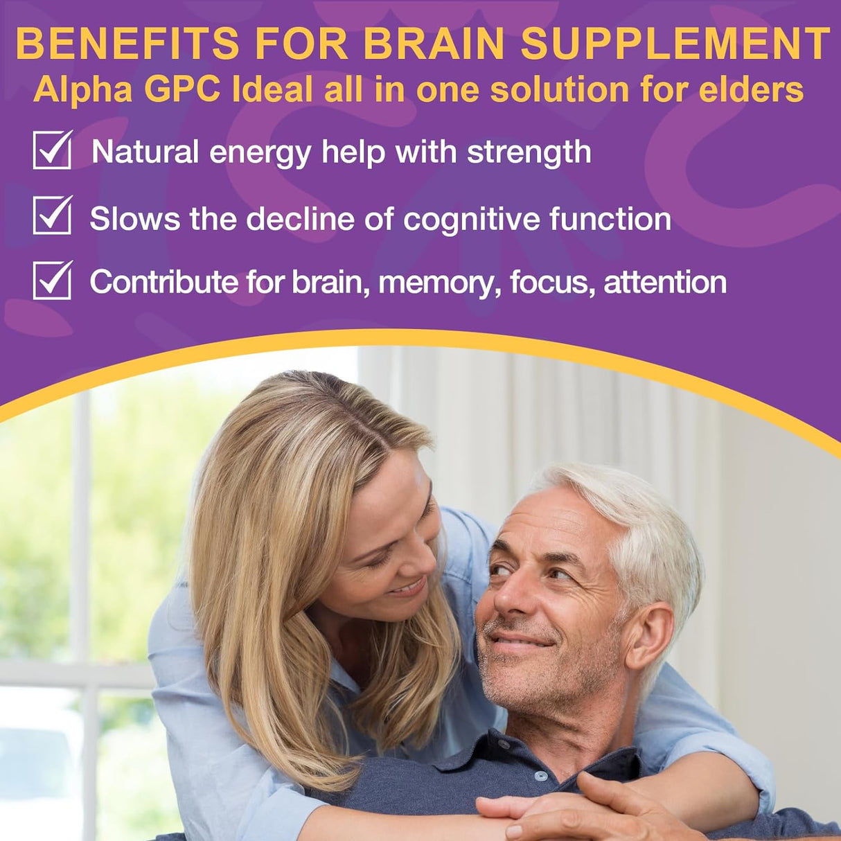 Suplemento de Fosfatidilserina 600mg para Memoria y Concentración