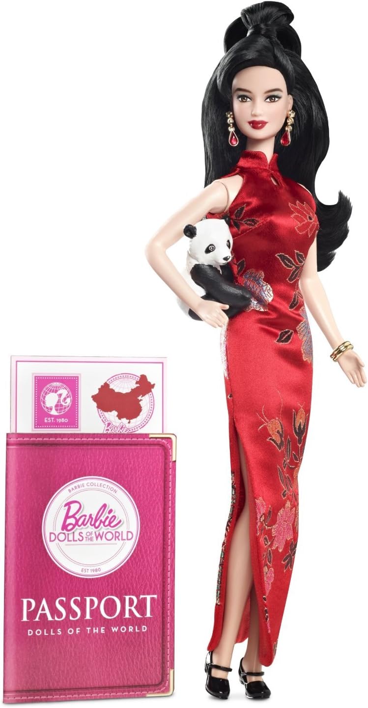 Muñeca Barbie Coleccionista Mundo China Modelo Dolls of The World