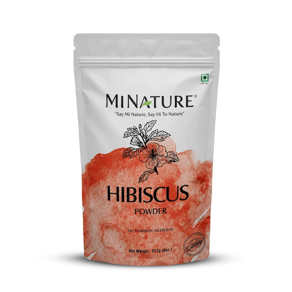 Polvo de Hibisco Orgánico Certificado USDA para Salud y Piel