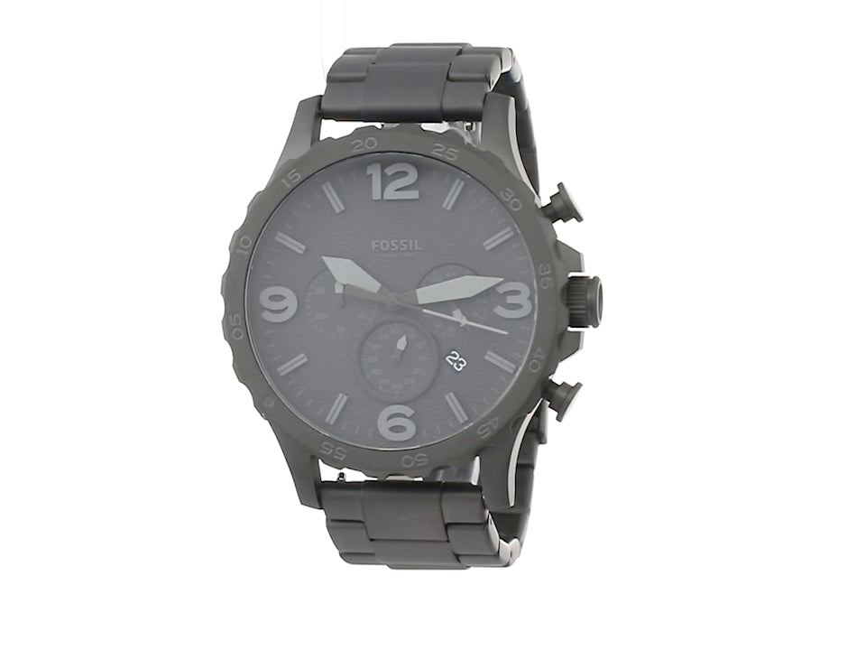 Reloj de cuarzo para hombre de acero inoxidable y metal