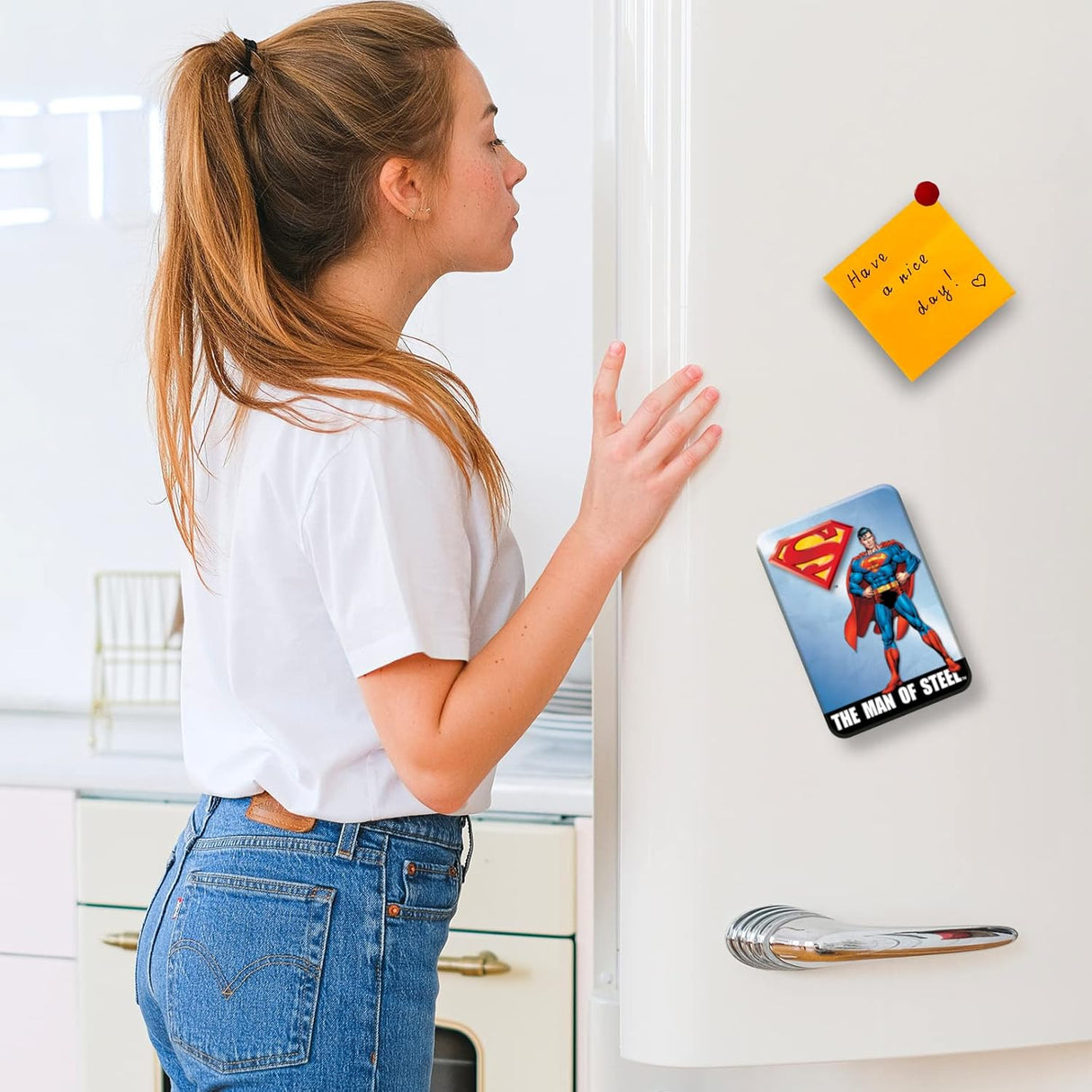 Imán Divertido para Nevera, Oficina, Hogar y Escuela - Superman