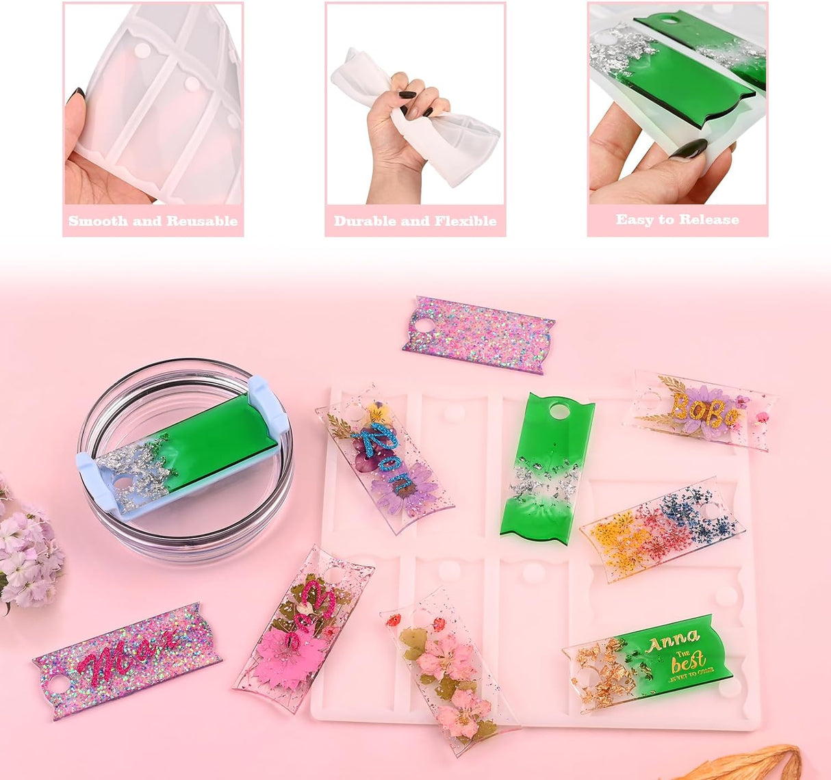 Moldes de Resina para Placas de Nombre para Stanley Cup