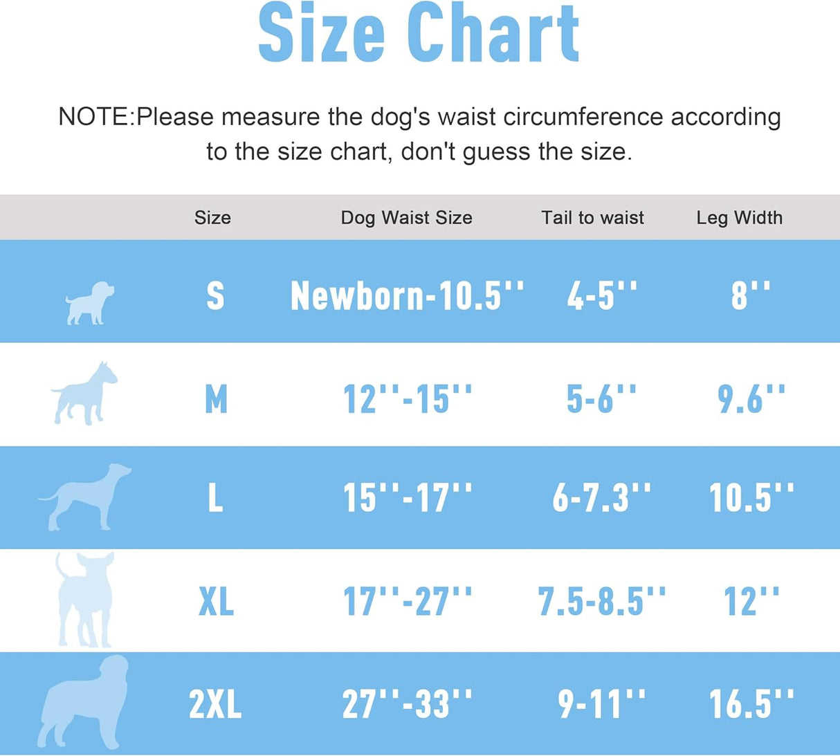 Fuz Bigaza Pañales lavables para perras período de celo