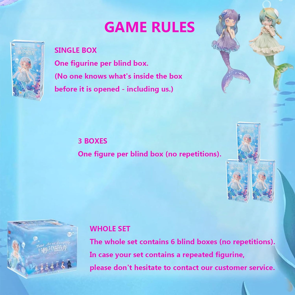 Muñeca BJD Kawaii, Yunlai, Coleccionable, Serie Sirena, Penny