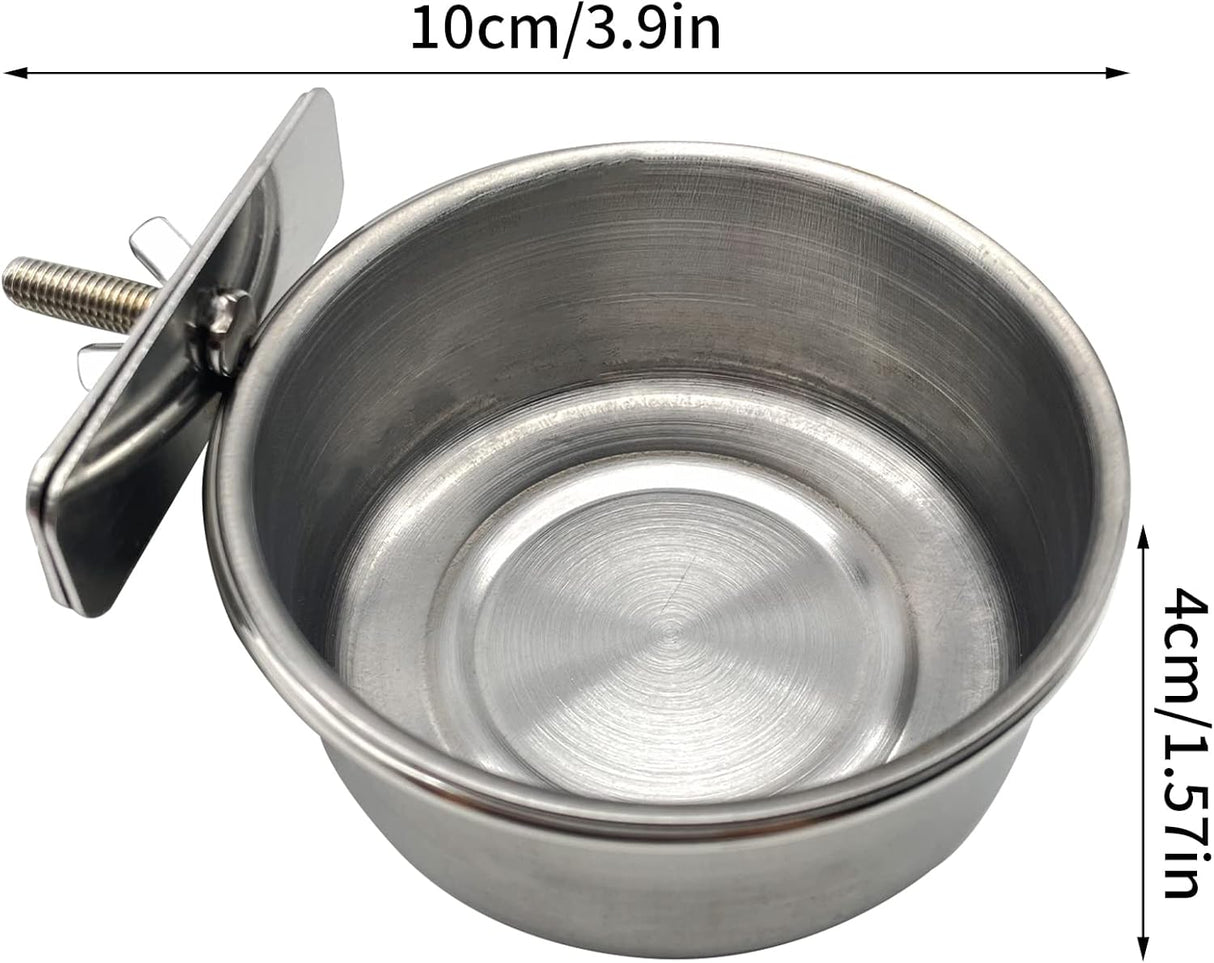 Plato de alimentación para pájaros tazas para loros