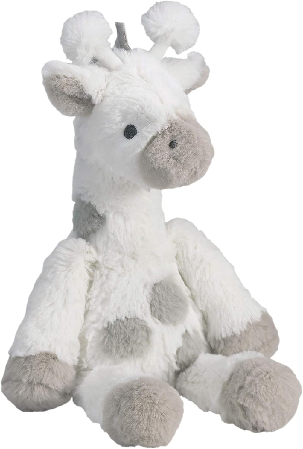 Lambs & Ivy Signature Goodnight Millie - Peluche de jirafa Moonbeams de 11.5 pulgadas, color gris/blanco
