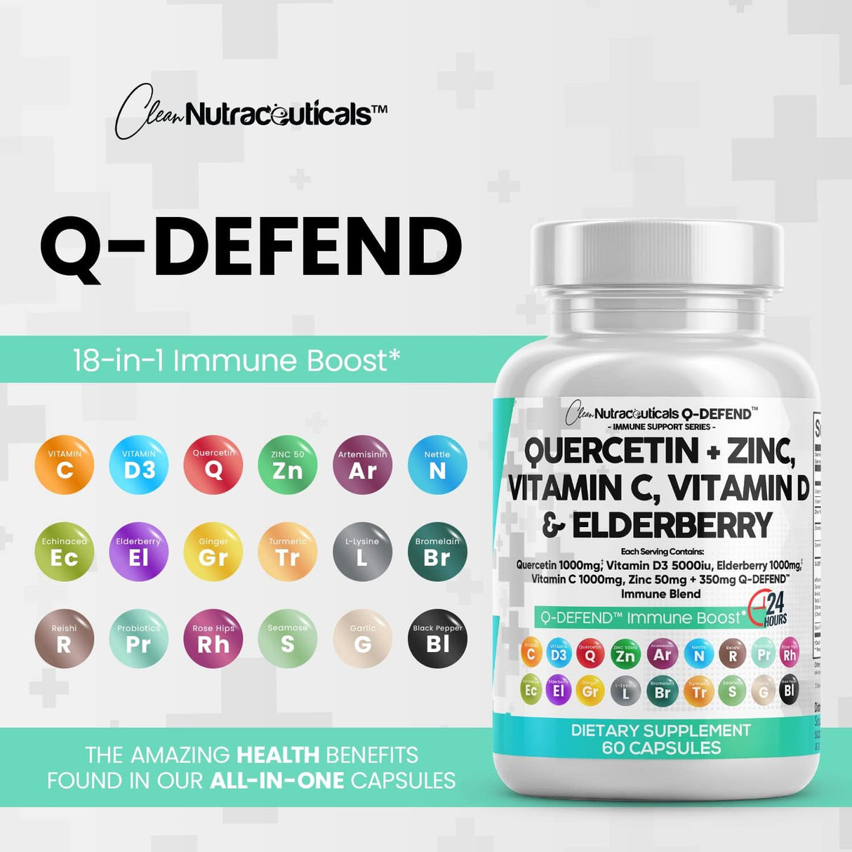Suplementos Alimenticios Quercetina de vitamina C