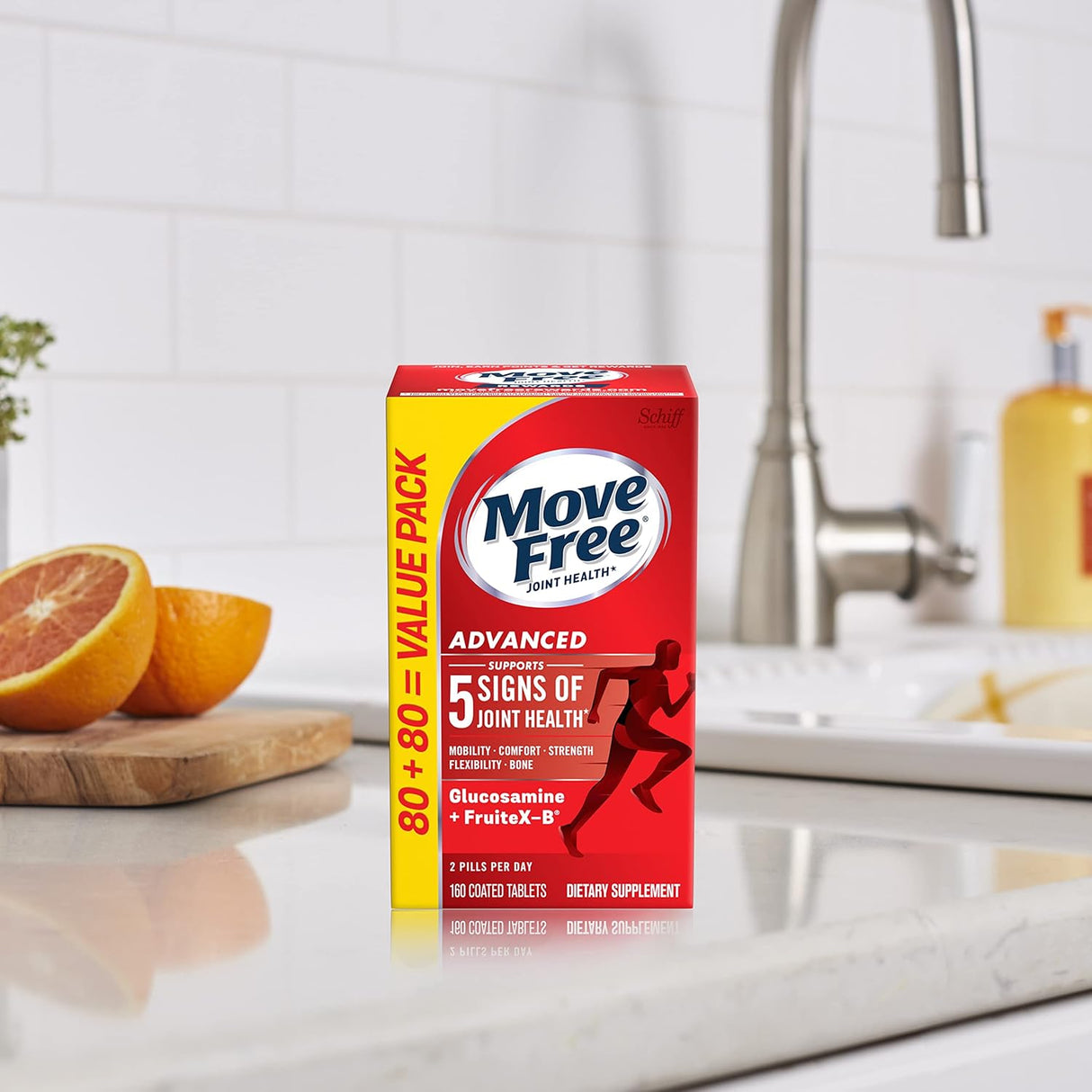 Suplemento avanzado de apoyo para las articulaciones 80 und