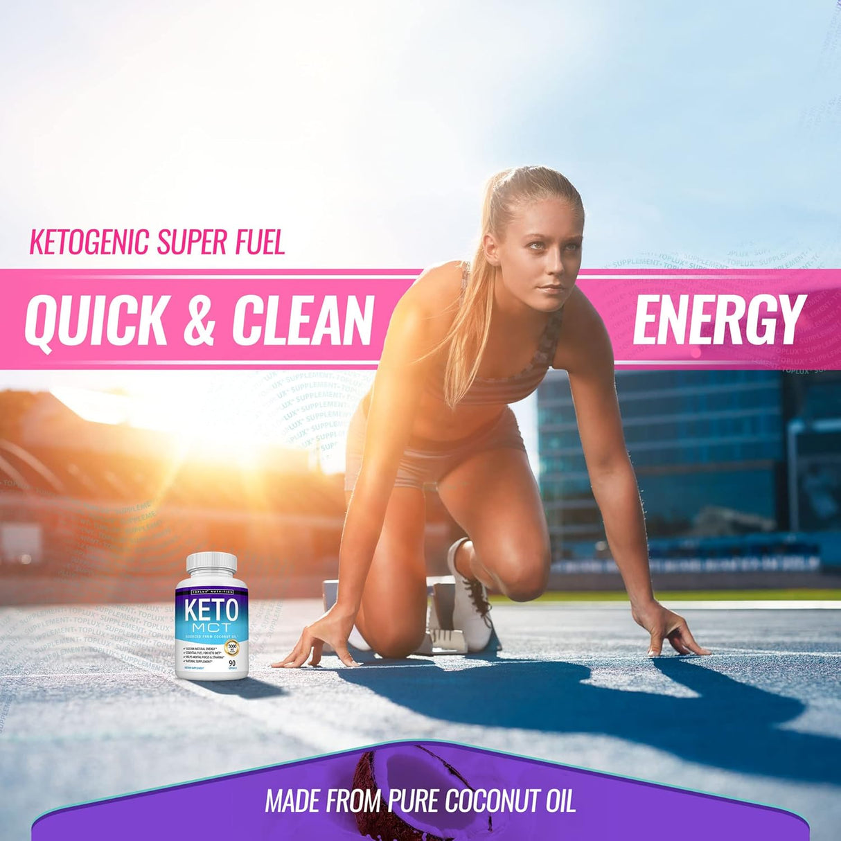 Suplementos Cápsulas de aceite de dieta cetosis 3000 mg