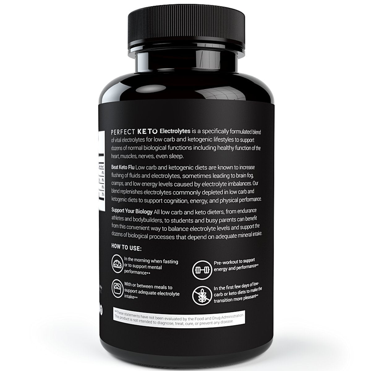 Suplemento perfecto de electrolitos de la gripe