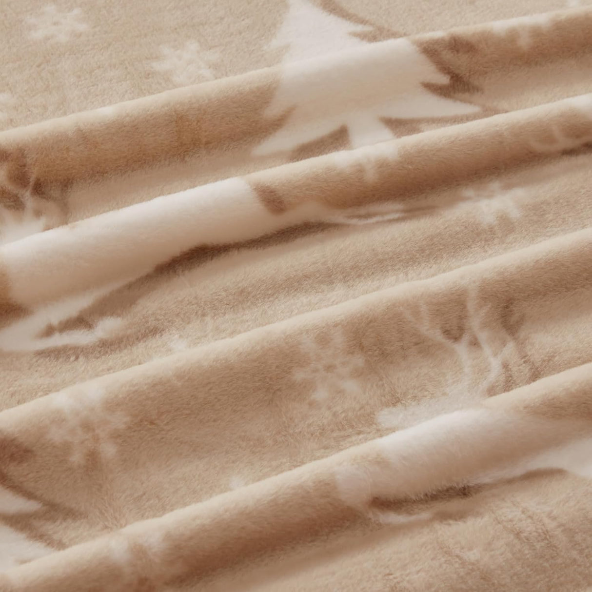 Manta de Piel de Conejo Coova 50x60 Pulgadas, Patrón de Alce