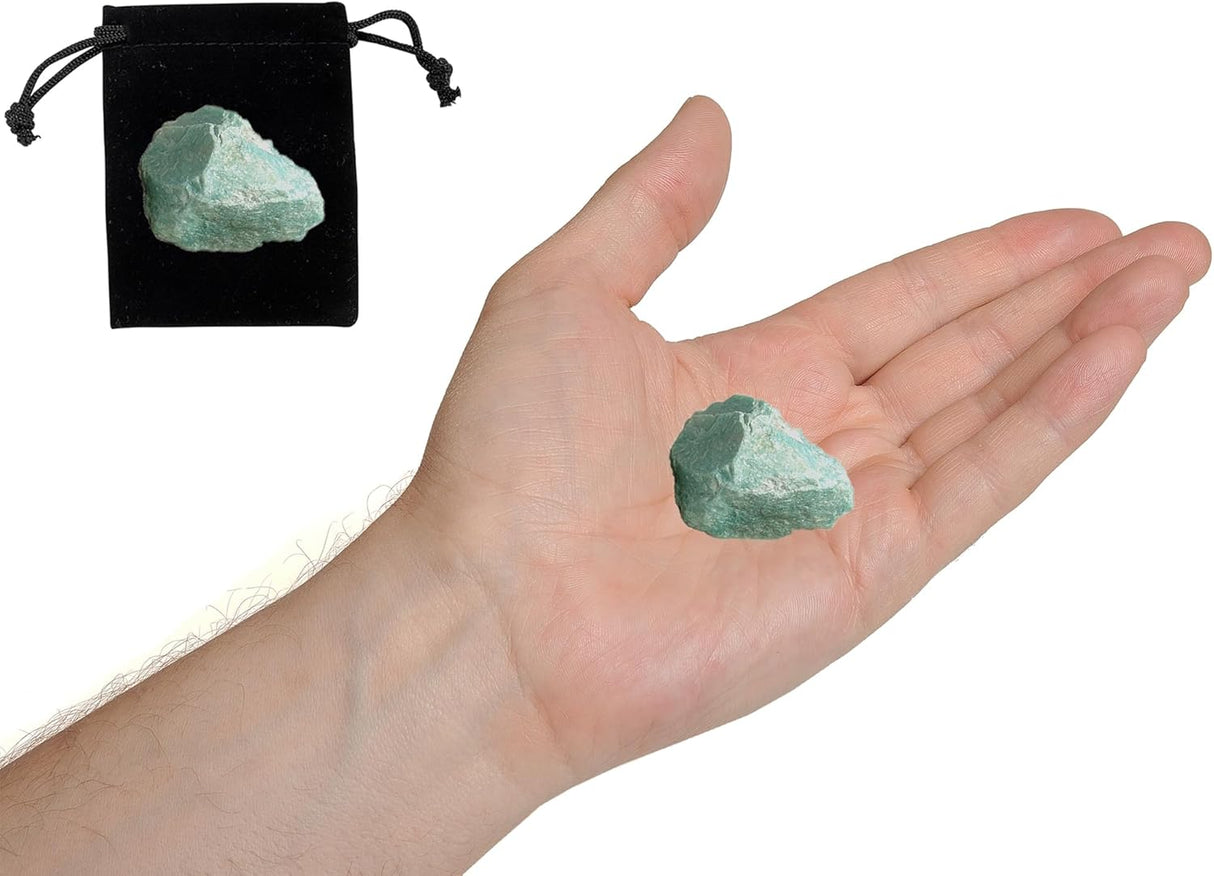 Cristales de Amazonita Crudos, Piedras Naturales para Sanación