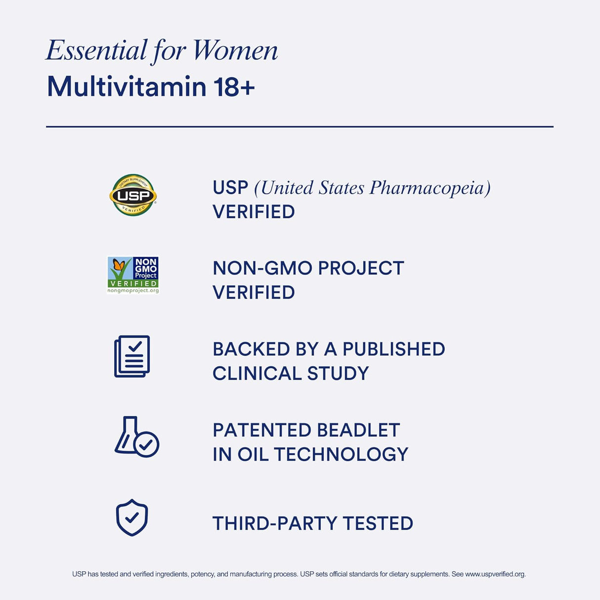 Suplemento Multivitamínico para mujeres con vitamina D3 60un