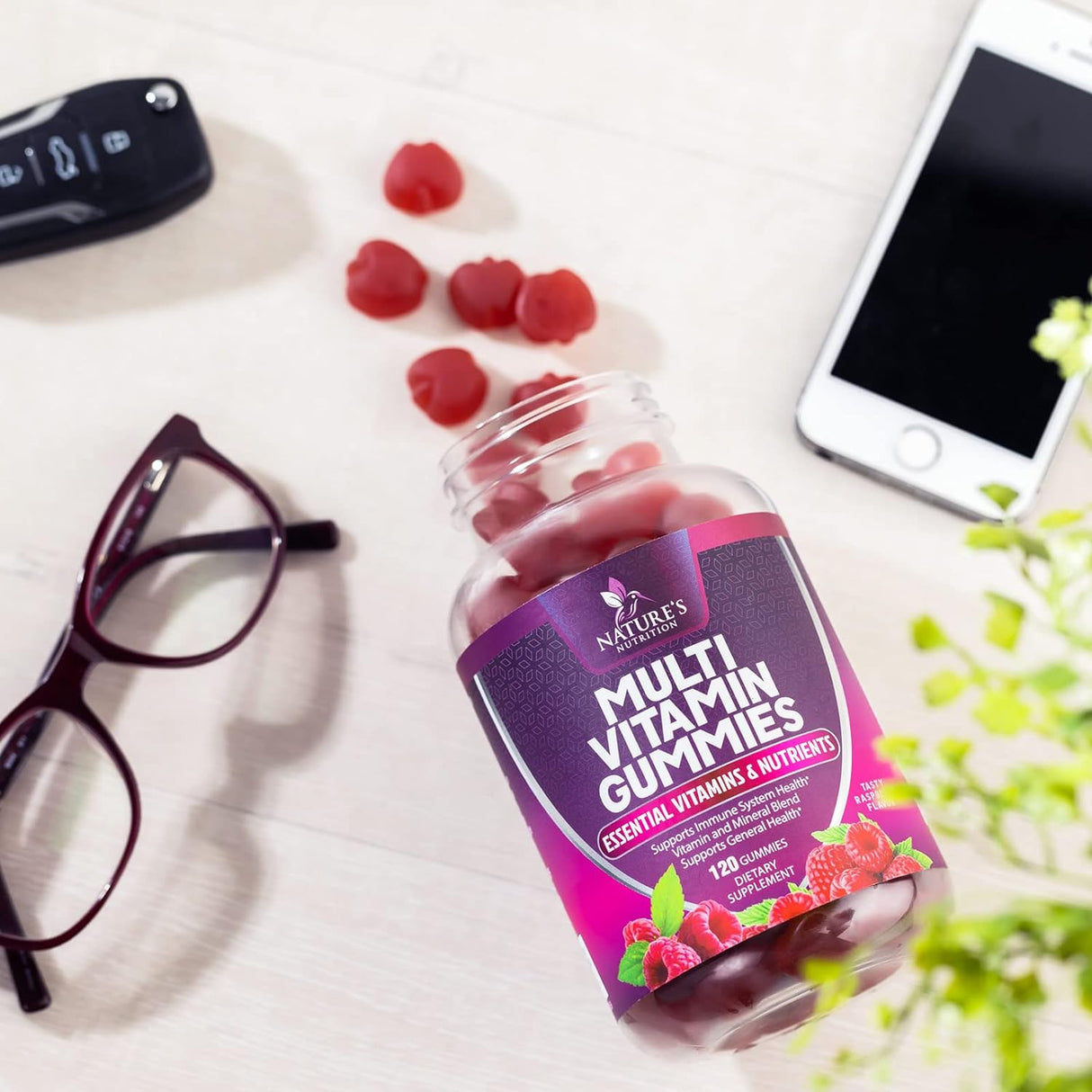 Suplemento multivitamínicas apoyo inmunológico 120 gomitas