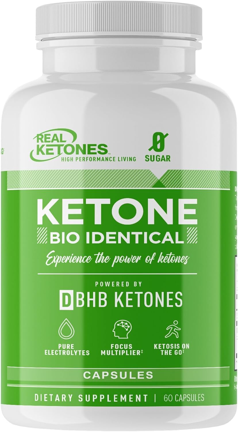 Píldoras de BHB Exógeno Real Ketones - Energía y Ketosis