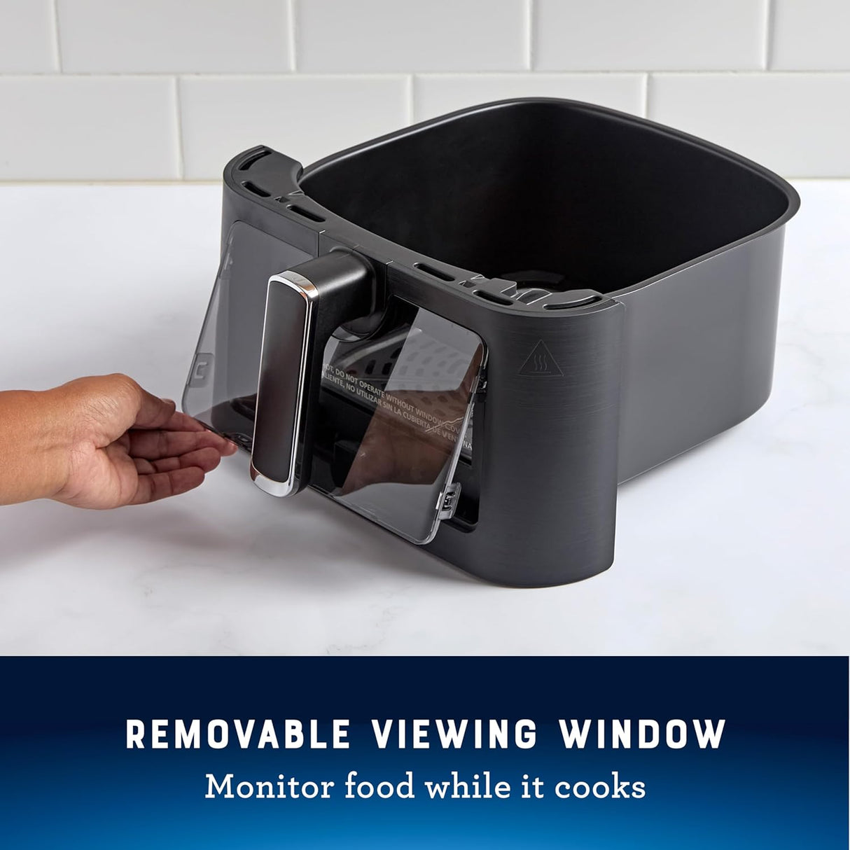 Freidora de Aire Oster, 6 Cuartos, Digital con Ventana