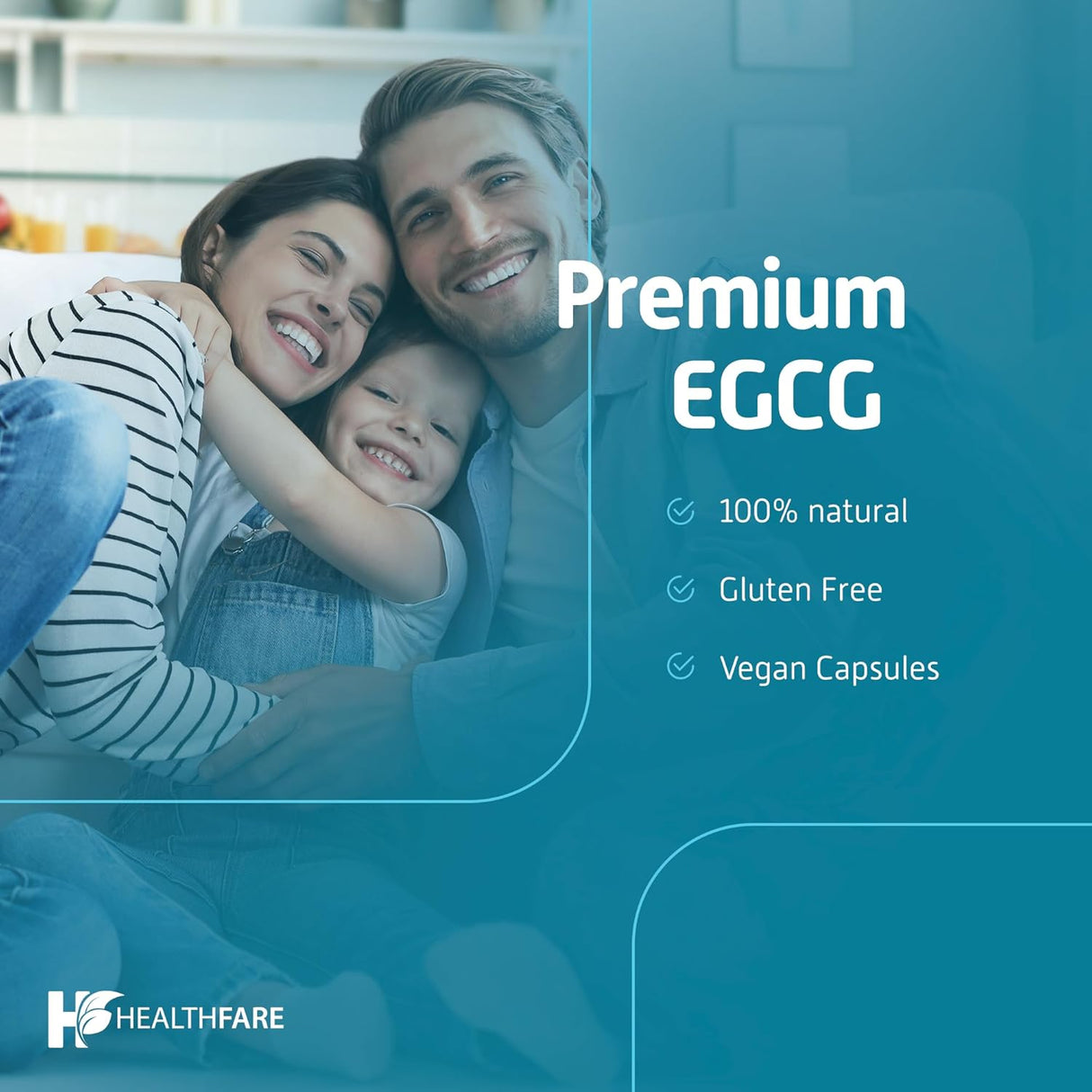 Extracto de té verde EGCG, 2100mg, 200 cápsulas, 50% EGCG