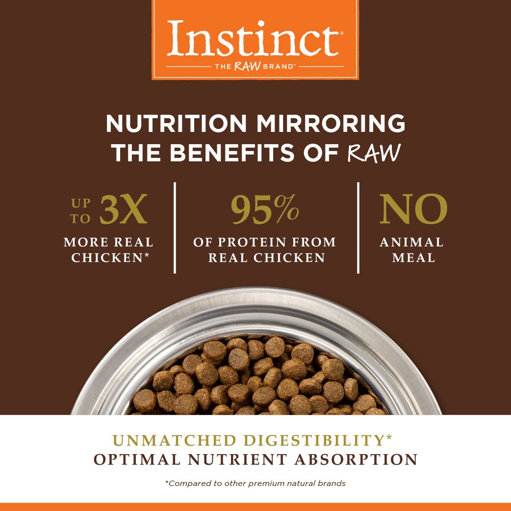 Instinct Comida seca natural para gatos de Nature's Variety