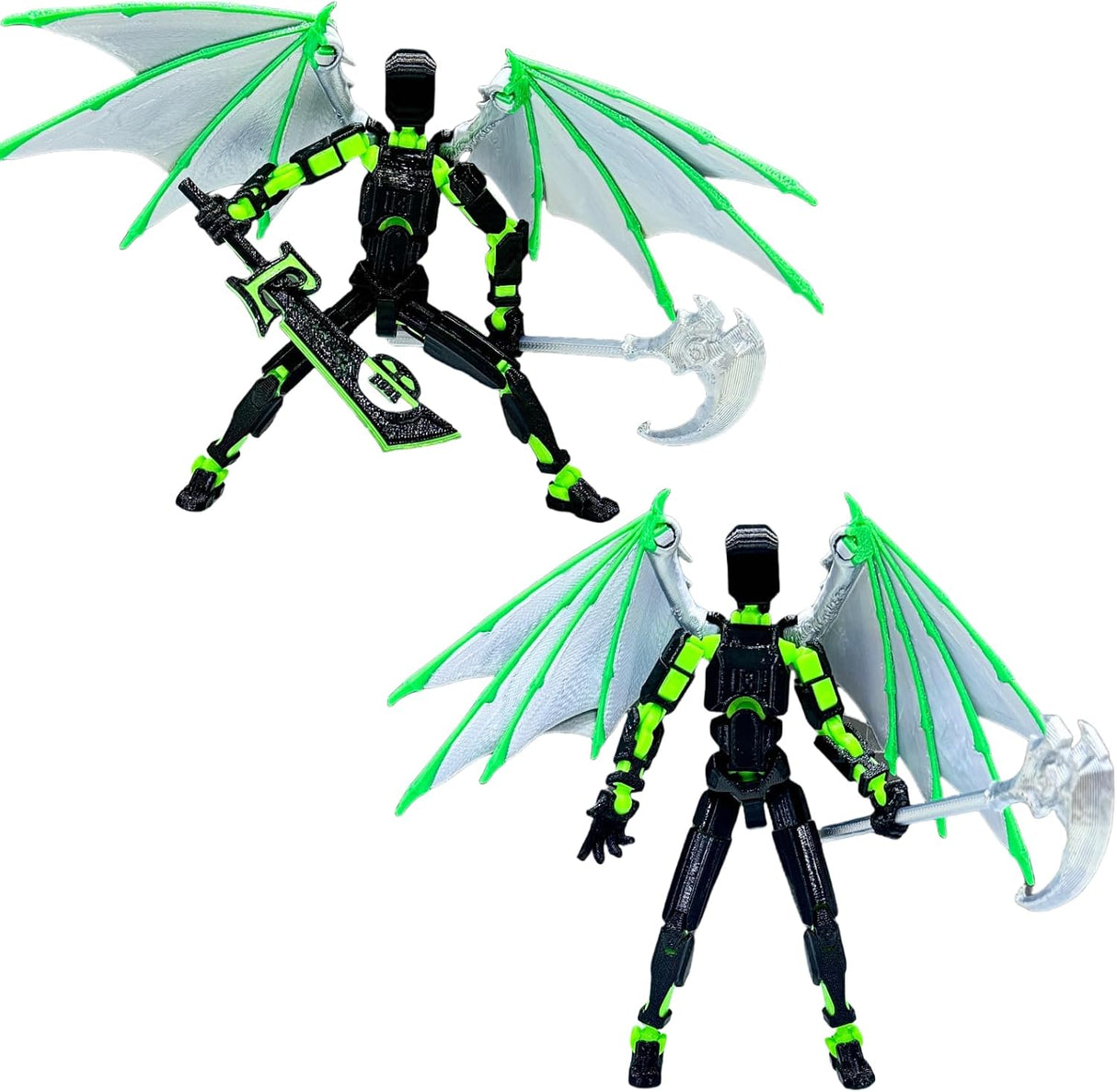 Juego de Figuras de Acción Titan 13, Figuras Móviles 3D, T13