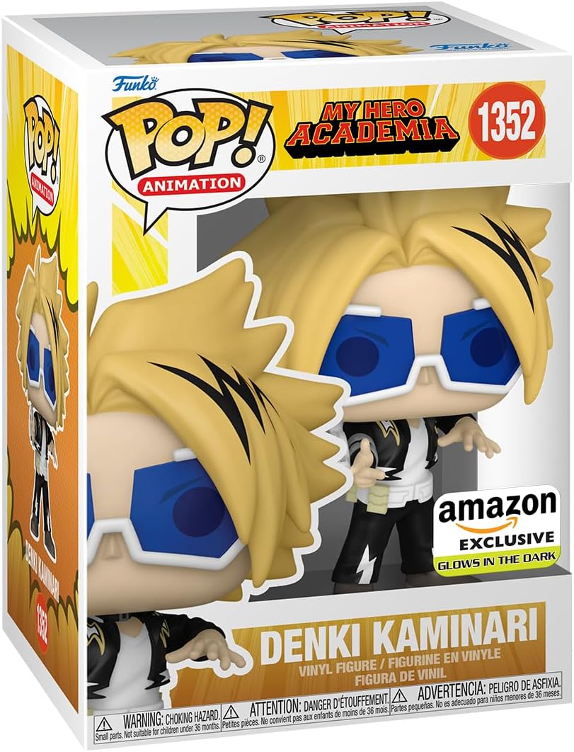 Funko Pop: My Hero Academia - Denki Kaminari (Brilla en la Oscuridad)