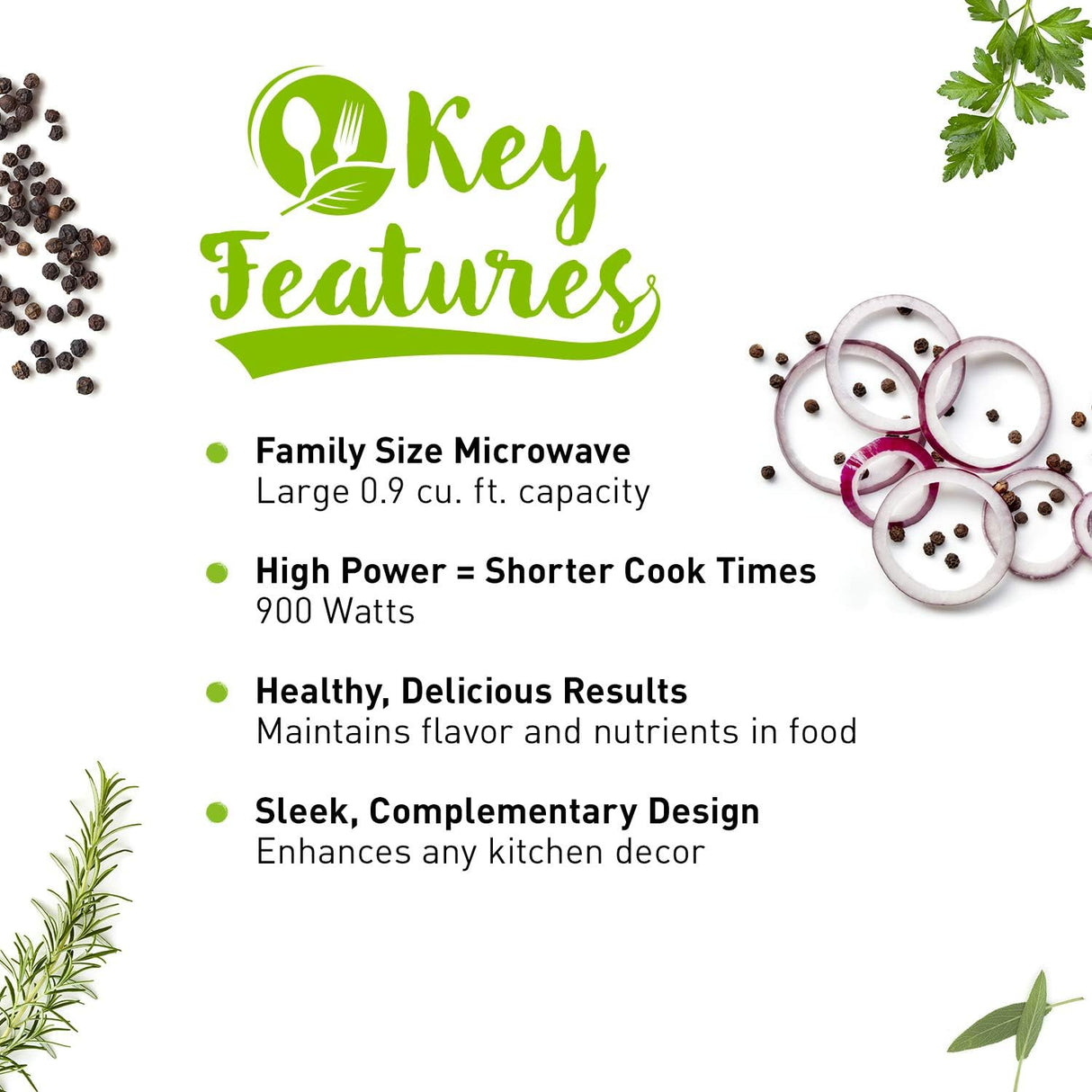 Horno Microondas Compacto Panasonic 0.9 cft NN-SB438S