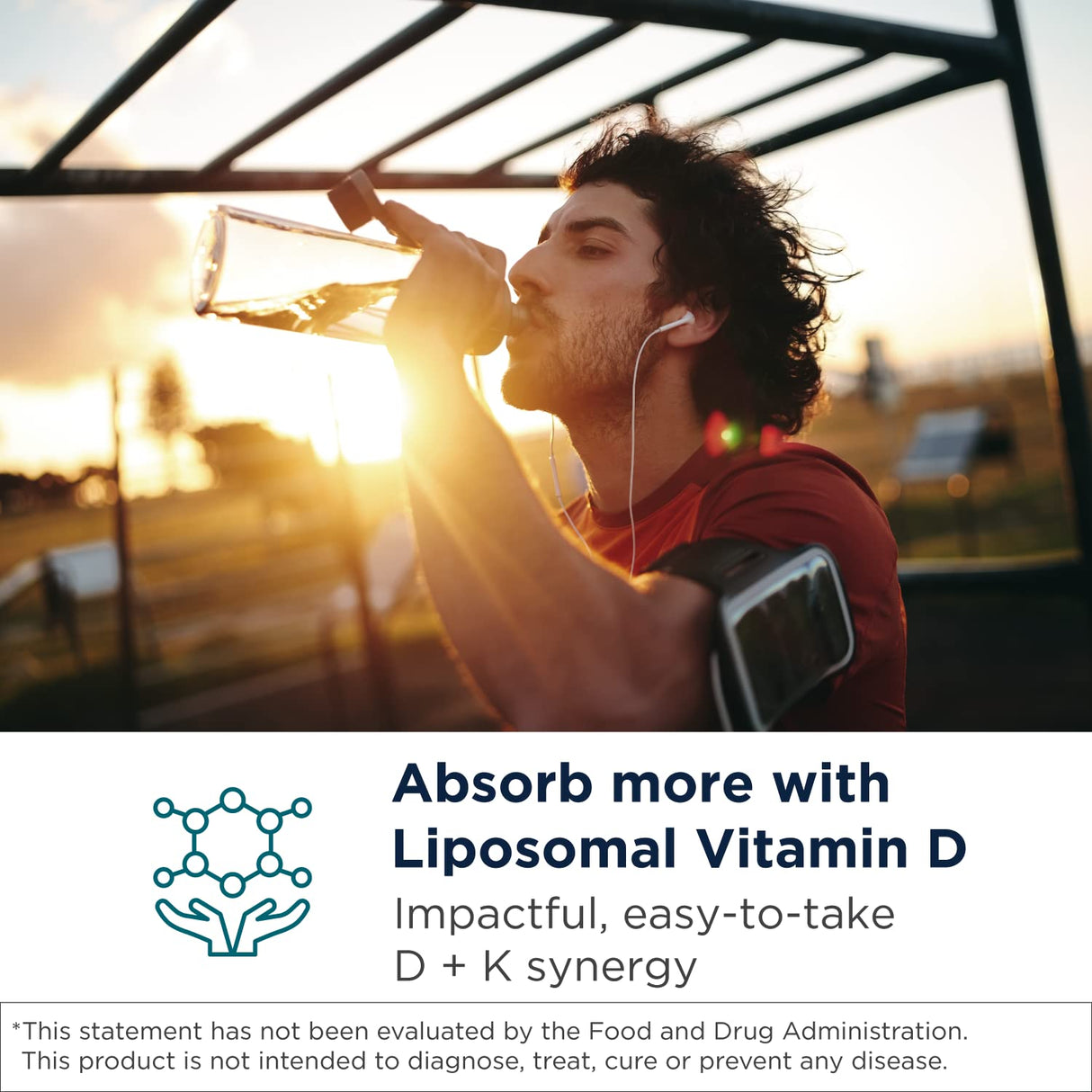 Suplementos Líquido liposomal D Supreme Vitamina D+ D3 + K