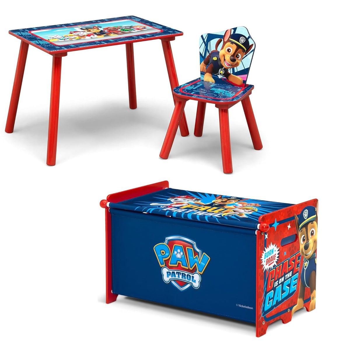 Juego de 3 piezas de PAW Patrol para sala de juegos