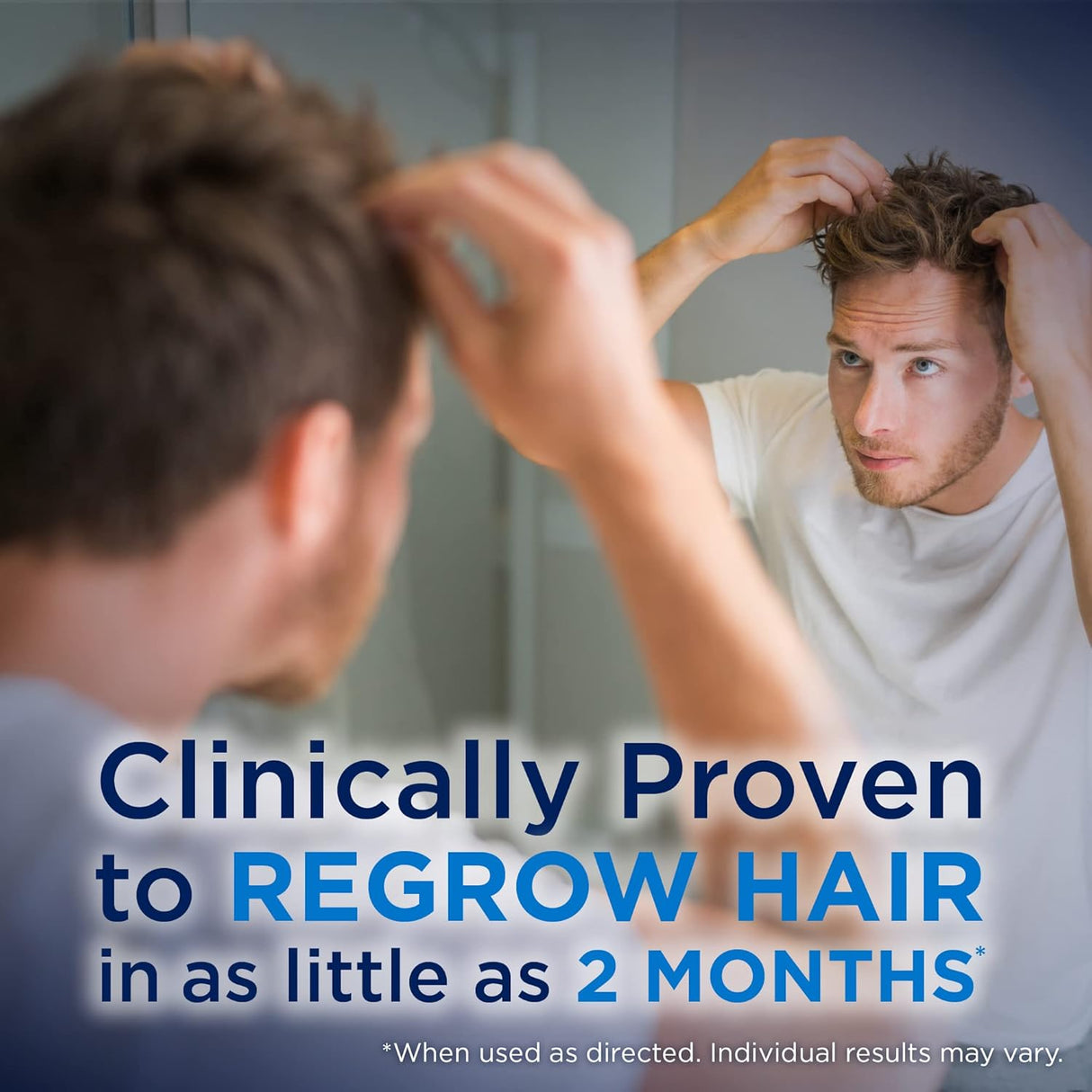 Tratamiento Capilar Minoxidil 5% Foam, Amazon Basic Care, 6 Pck