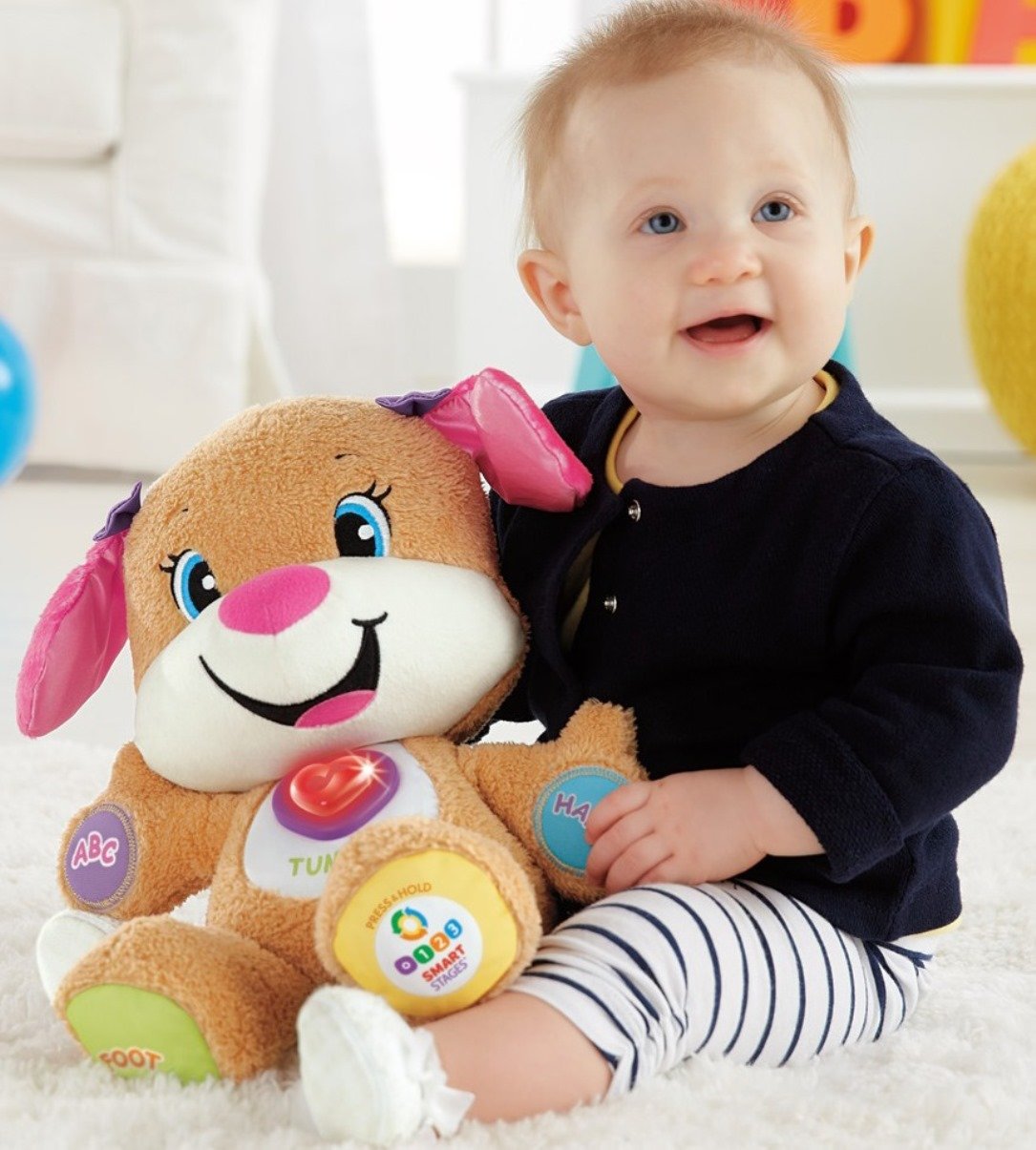 Peluche ríe y aprende las etapas inteligentes Sis