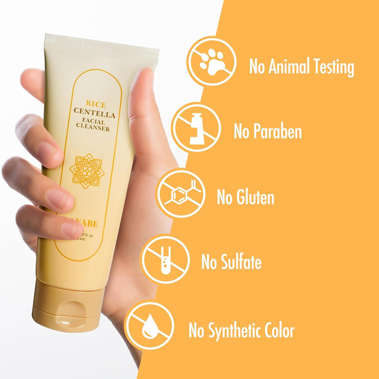 Limpiador Facial Rice Centella - Espuma Limpiadora Suave