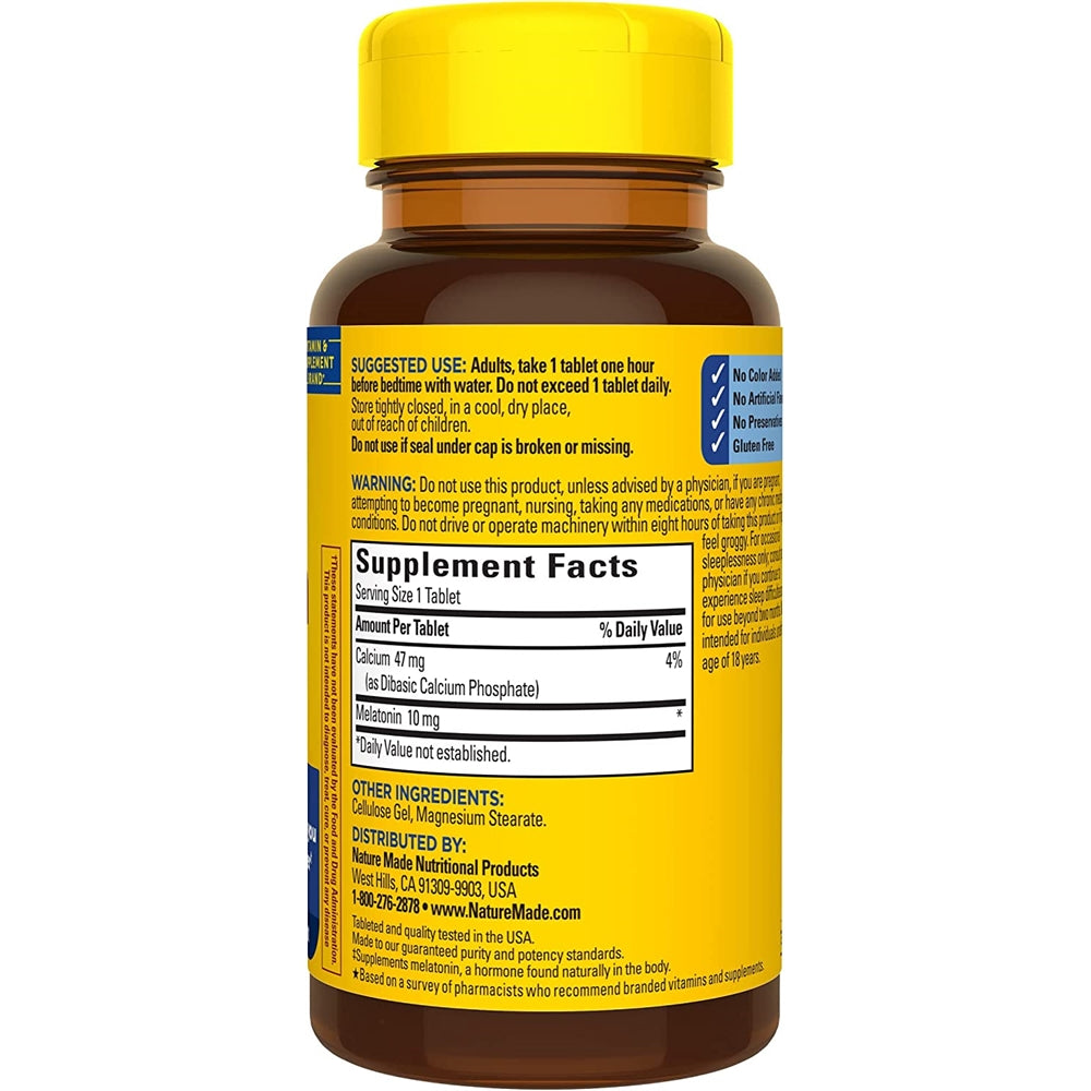 Nature Made Mela de 10 mg 30 unidades