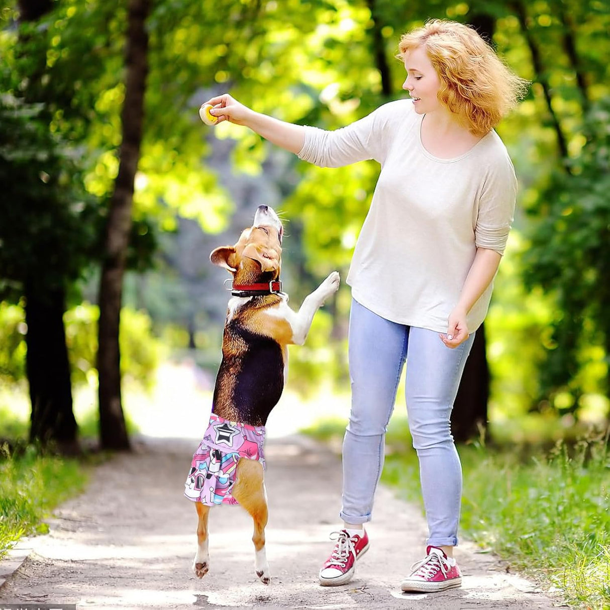 XPCARE Pañales lavables para perras con broches ajustables