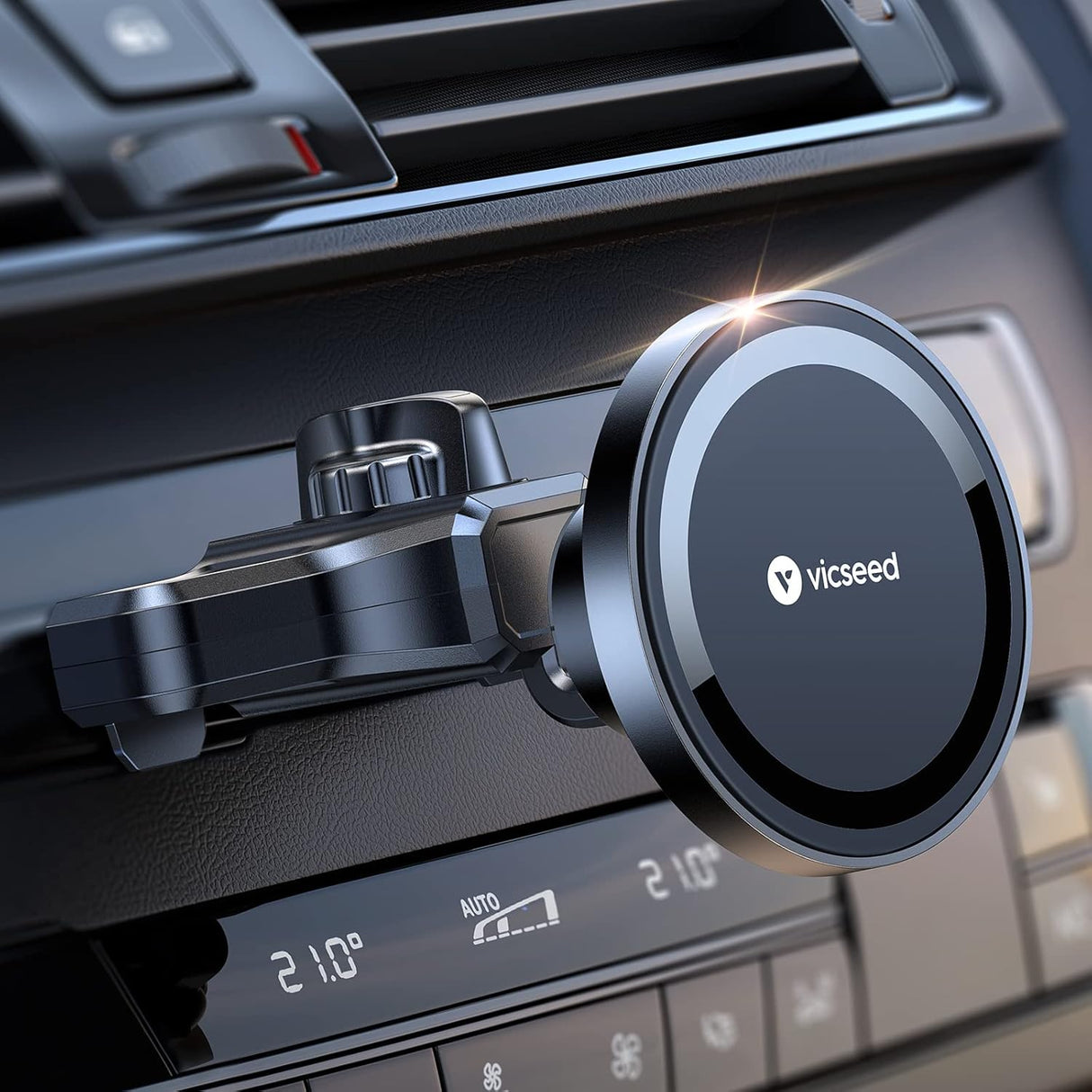 VICSEED Soporte magnético para automóvil CD