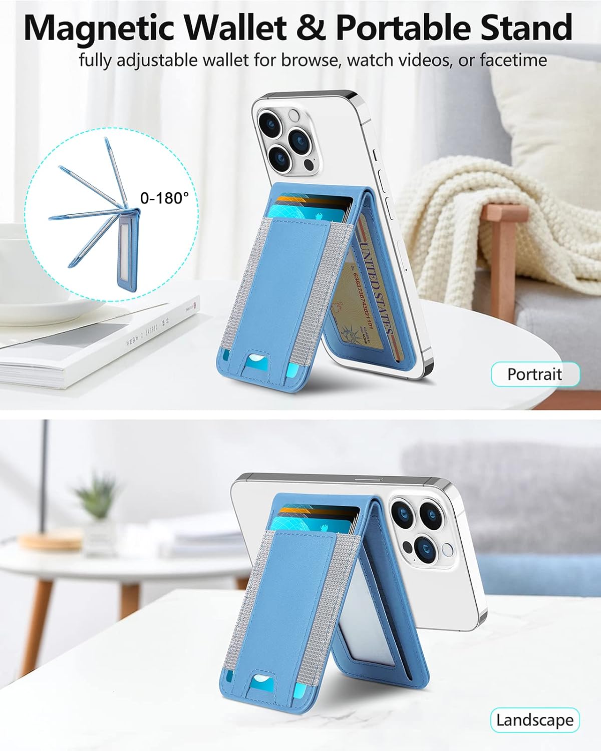 Cartera magnética para teléfono iPhone 14 Pro ExtreLife