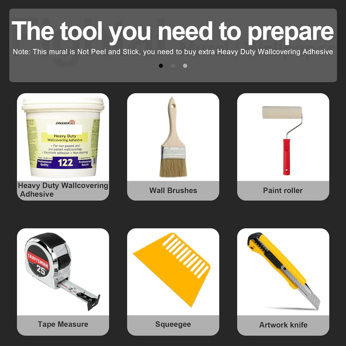 Papel pintado de hojas botánicas tropicales, mural de pared con plantas verdes para sala de estar y dormitorio (papel tapiz para pared de habitacion) 108 x 75 pulgadas (no despegar ni pegar)