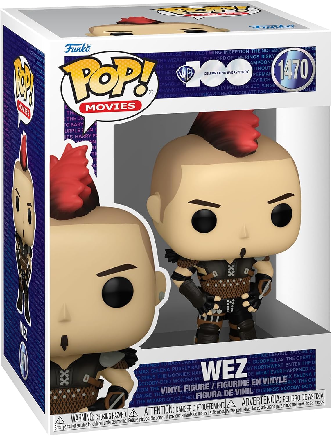 Funko Pop! Movies: WB 100 - Mad Max 2 Wez Figura Coleccionable