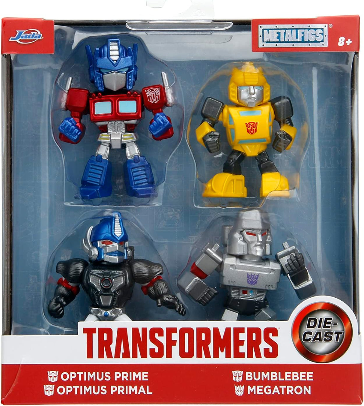 Transformers 2.5 Pack de Figuras de Metal Coleccionables