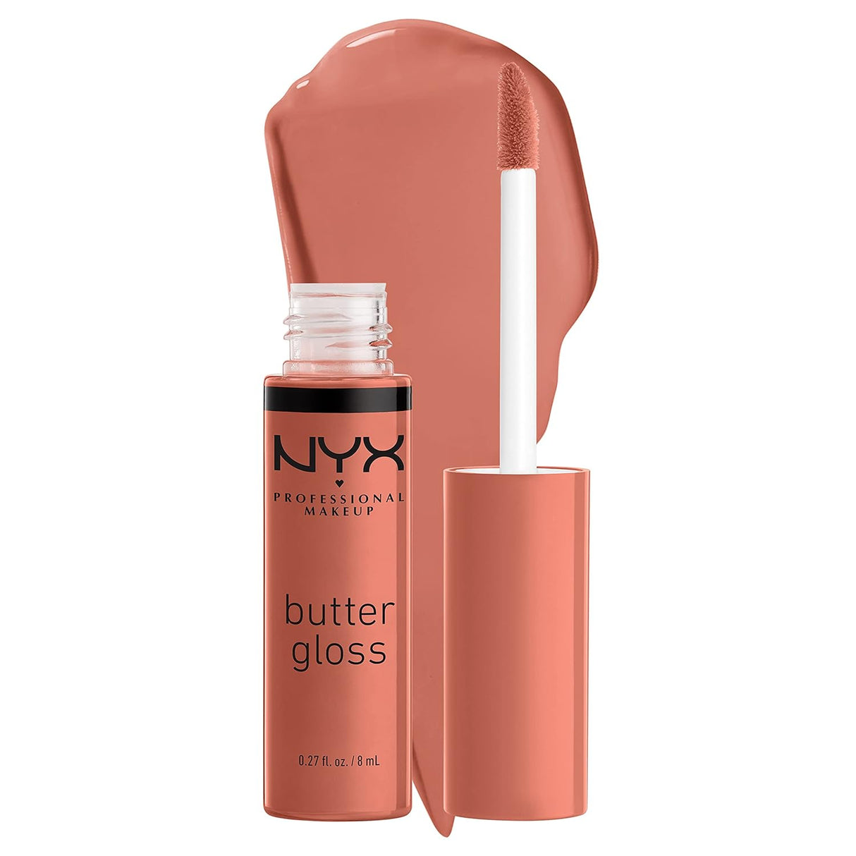 Brillos Labiales NYX antiadherente Butter azúcar morena