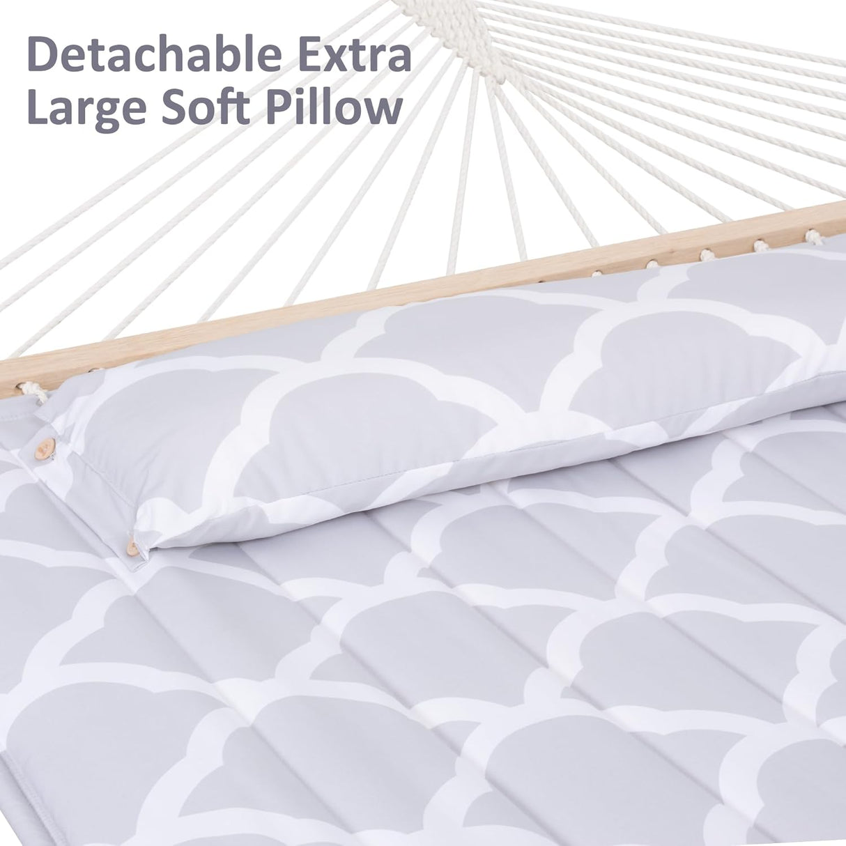 Hamaca Doble SUNCREAT, Extra Grande, Tela Acolchada, Referencia: