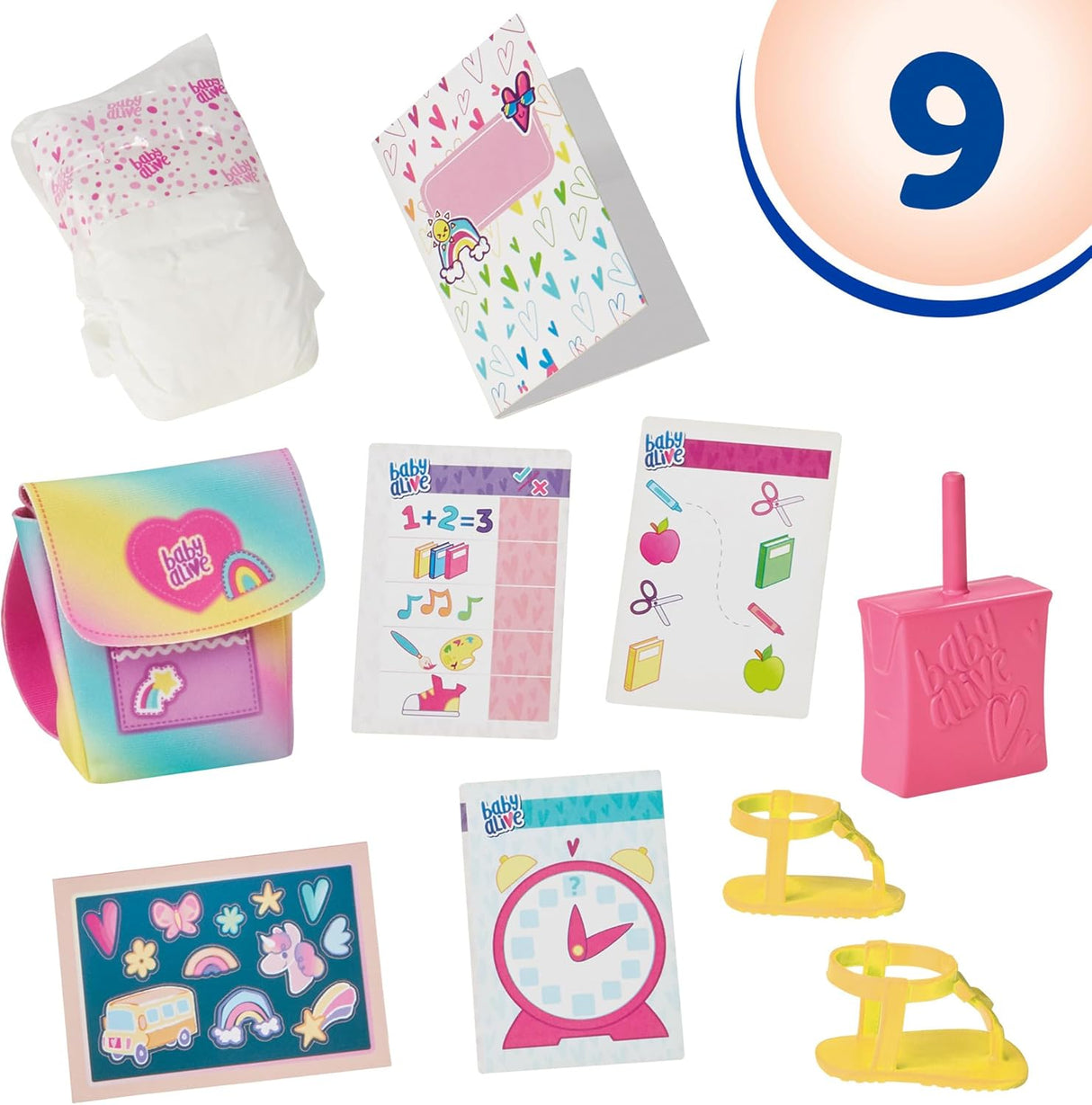 BabyAliveTimeParaEscuelaSetDeDoll,ExclusivoAmazon