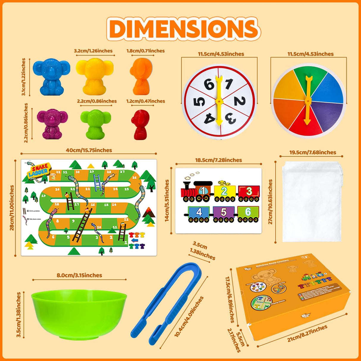 Contadores de Koala, Juguetes Educativos, Juego de Matemáticas