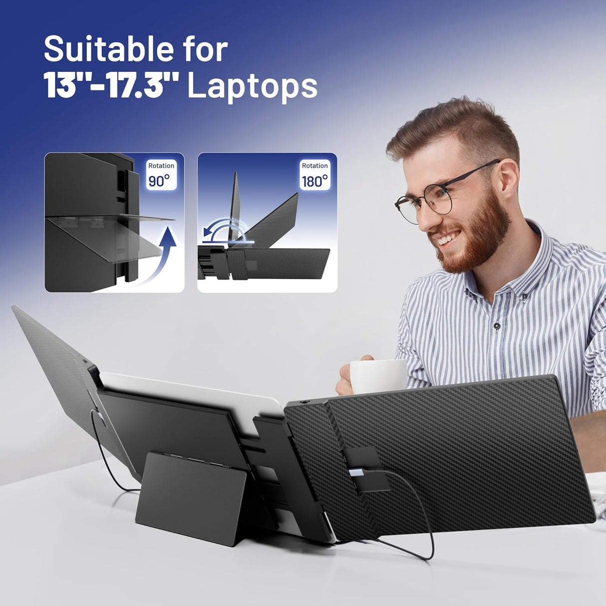 Extensor de Pantalla 14 S3 FHD 1080P Monitor Portátil