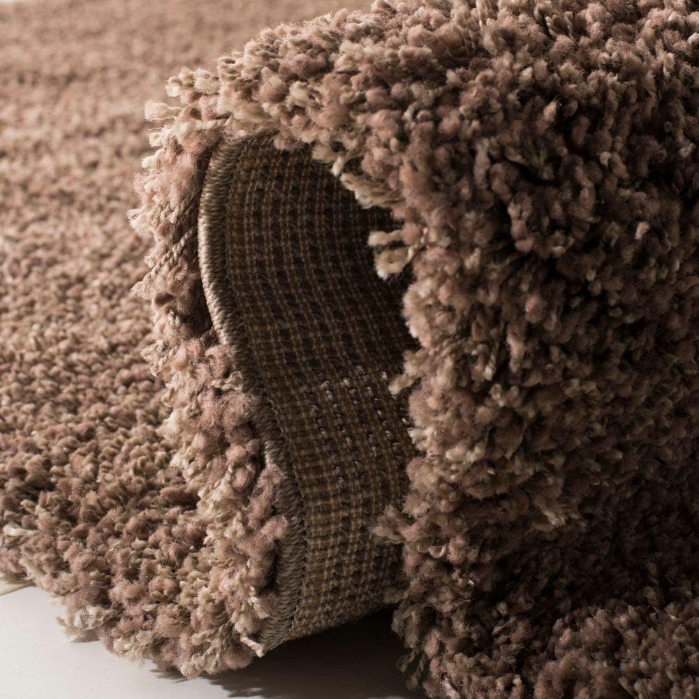 Alfombra shag premium cuadrada de 5'3, modelo SG151