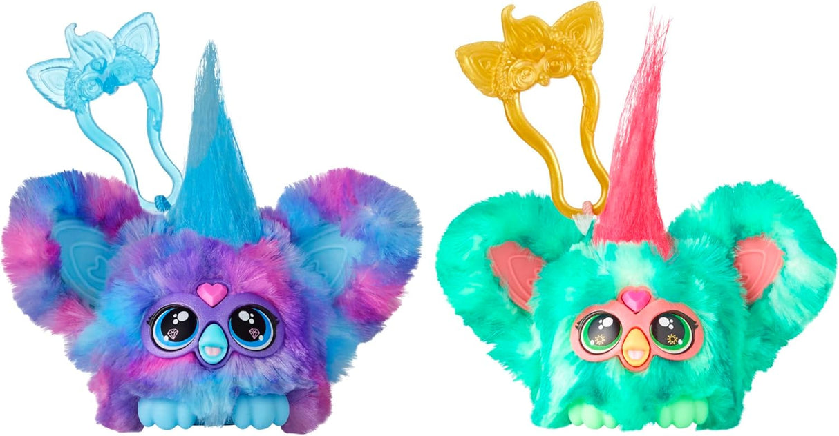 Furby Furblets 2-Pack, Furbish, 45+ Sonidos, Luv-Lee & Mello-Nee