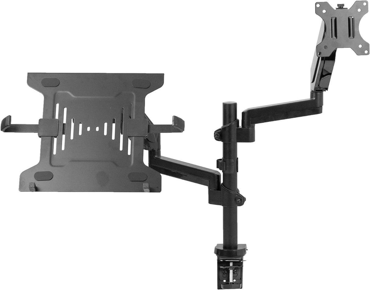 Soporte Doble VIVO para Monitor y Laptop, Ajuste Neumático, STAND-V102L