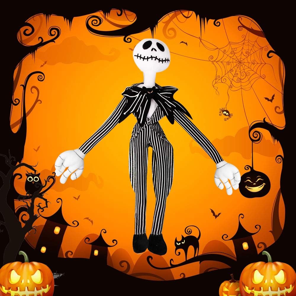 Muñeco de Peluche Jack Skellington - 20 Pulgadas, Pumpkin King