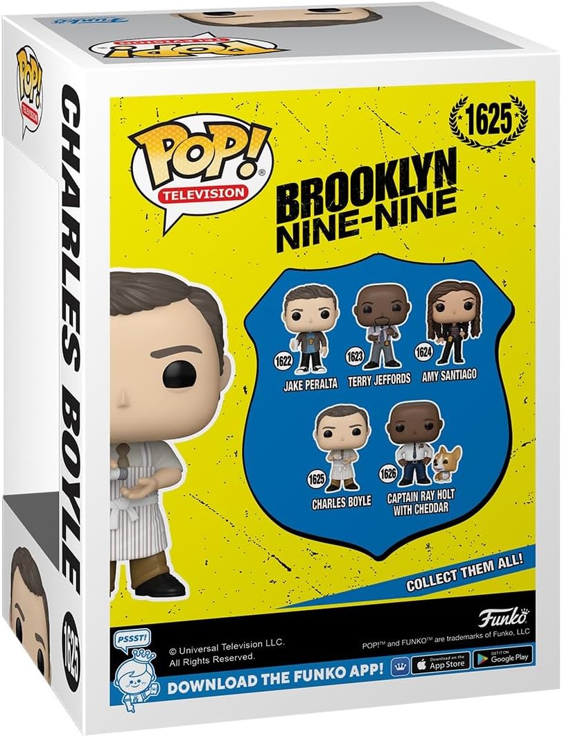 Funko POP Brooklyn Nine Nine: Figura Coleccionable Charles Boyle
