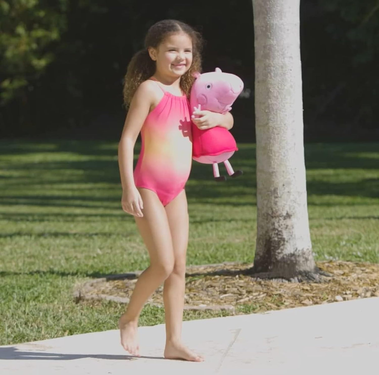 Peppa Pig peluche lavable para diversion acuatica